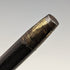 1930 British Vintage Men's Cane, Black Shaft, Sterling Silver Decorated Curved Handle, 92cm